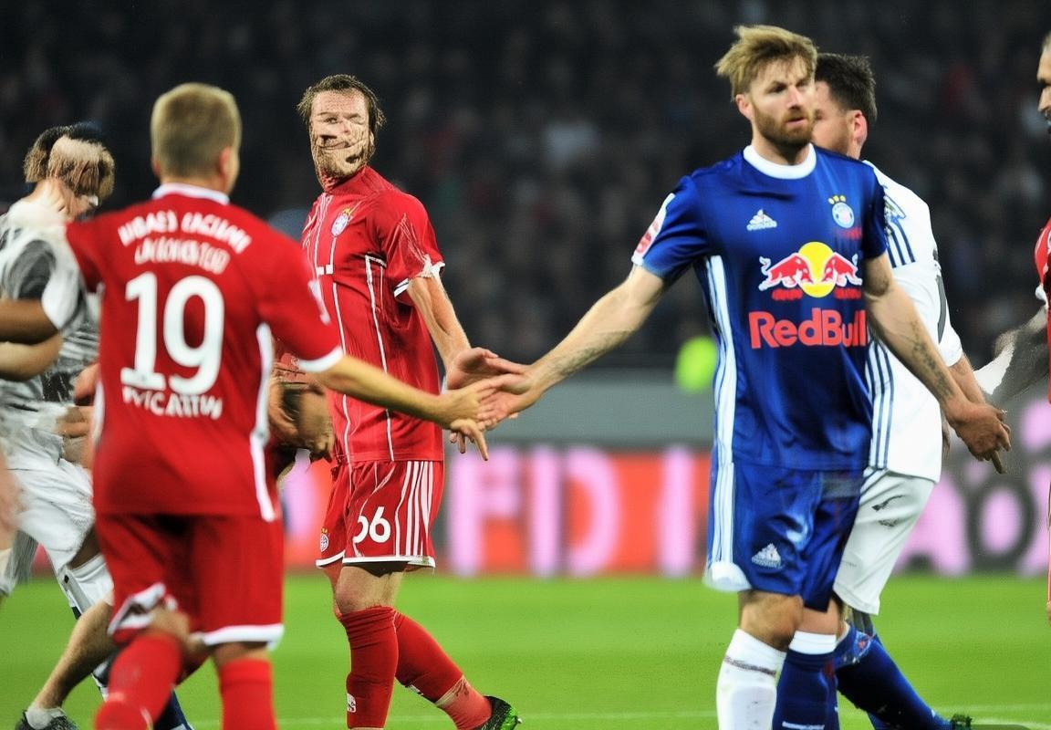 拜仁慕尼黑红牛德甲战平，90分钟激战以平局收场(图2)